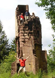 Ruiny wieży widokowej