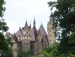 zamek w Mosznej 
