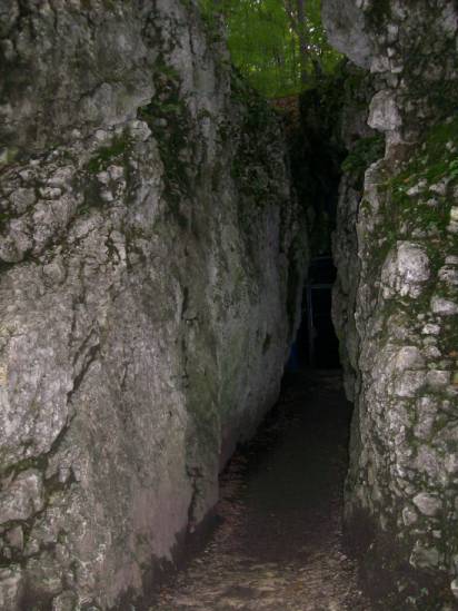 Wejście do Jaskini Łokietka