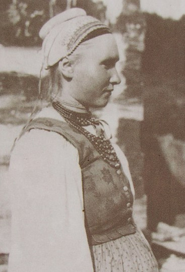 Kobieta z Lipnej - 1935 r.