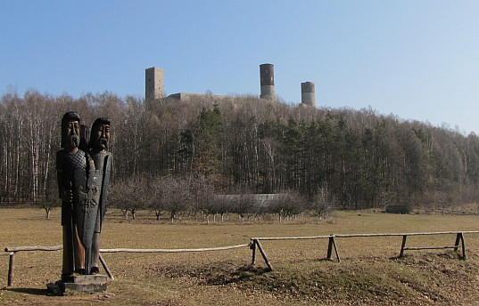 Zamek w Chcinach.